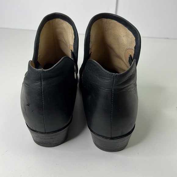 Geox black leather ankle bootie with  sparkle - Picture 4 of 10